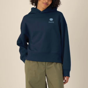 Unisex mokyklinis džemperis su gobtuvu (Oversize)